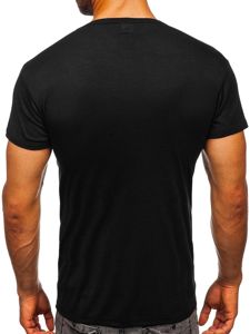 Men's Plain T-shirt Black Bolf NB003