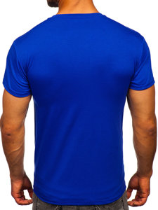 Men's Plain T-shirt Cobalt Bolf 2005