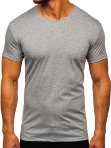 Men's Plain T-shirt Dark Grey Bolf 2005