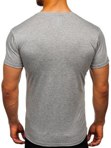 Men's Plain T-shirt Dark Grey Bolf 2005