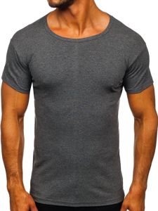 Men's Plain T-shirt Graphite Bolf NB003