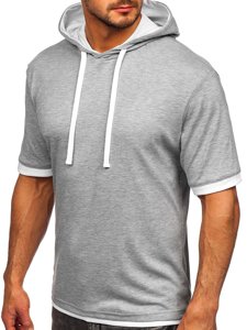 Men's Plain T-shirt Grey Bolf 08