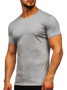 Men's Plain T-shirt Grey Bolf 2005