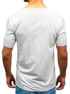 Men's Plain T-shirt Grey Bolf T1281