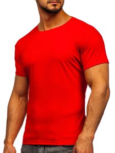 Men's Plain T-shirt Light Red Bolf 2005