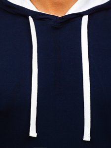 Men's Plain T-shirt Navy Blue Bolf 08