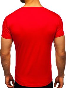 Men's Plain T-shirt Red Bolf 2005