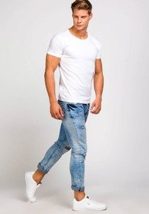 Men's Plain T-shirt White Bolf 2006