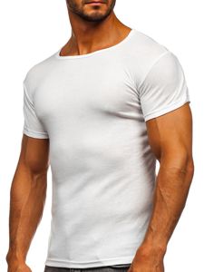 Men's Plain T-shirt White Bolf NB003