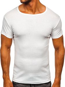 Men's Plain T-shirt White Bolf NB003