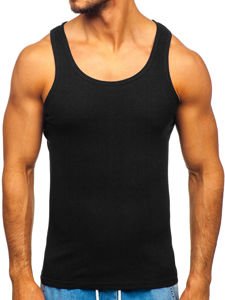 Men's Plain Tank Top Black Bolf NB002