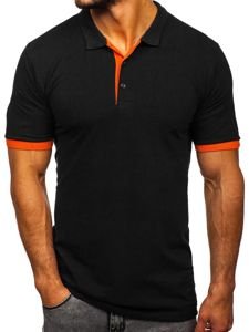 black and orange t shirt