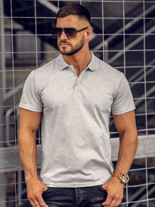 Men's Polo Shirt Grey Bolf 8T80A