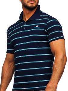 Men's Polo Shirt Navy Blue Bolf 14954