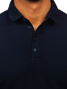 Men’s Polo Shirt Navy Blue Bolf 2004