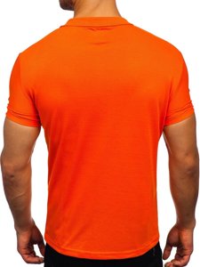 Men's Polo Shirt Orange Bolf GD02