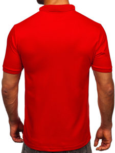 Men's Polo Shirt Red Bolf 0002