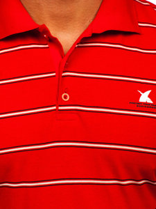 Men's Polo Shirt Red Bolf 14954