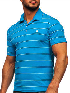 Men's Polo Shirt Turquoise Bolf 14954