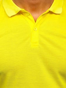 Men's Polo Shirt Yellow-Neon Bolf GD02