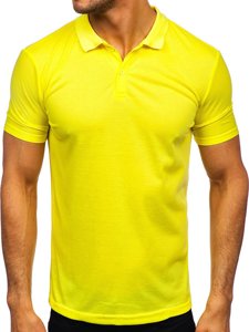 Men's Polo Shirt Yellow-Neon Bolf GD02