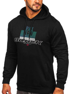 Men's Printed Hoodie Black Bolf 146347