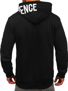 Men's Printed Hoodie Black Bolf 147050