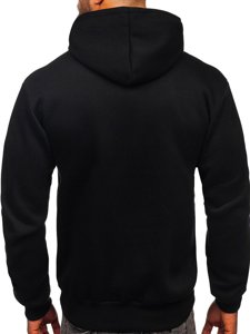 Men's Printed Hoodie Black Bolf 6198