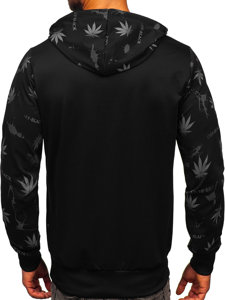 Men's Printed Hoodie Black Bolf HM628