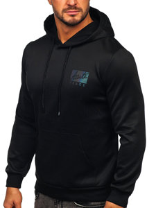 Men's Printed Hoodie Black Bolf HY971