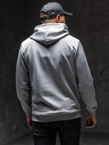 Men's Printed Hoodie Grey Bolf HY971A1