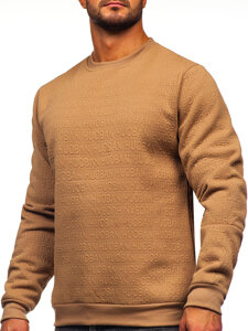 Men's Printed Sweatshirt Beige Bolf LJ0599