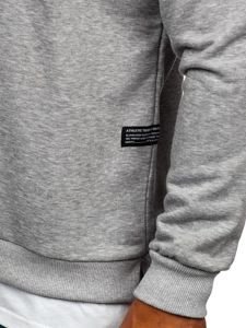 Men's Printed Sweatshirt Grey Bolf 11114