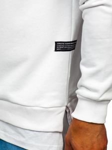 Men's Printed Sweatshirt White Bolf 11114