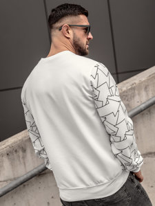 Men's Printed Sweatshirt White Bolf 8B1111A