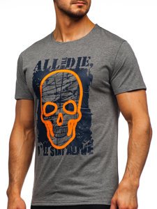 Men's Printed T-shirt Anthracite Bolf Y70007