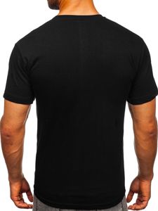 Men's Printed T-shirt Black Bolf 1267