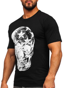 Men's Printed T-shirt Black Bolf 6300