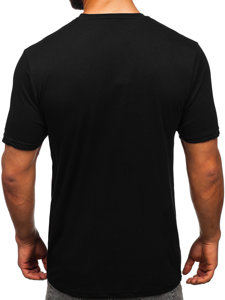 Men's Printed T-shirt Black Bolf SS11071