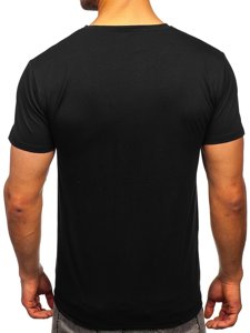 Men's Printed T-shirt Black Bolf Y70011