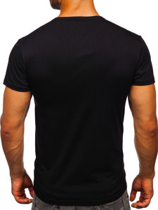 Men's Printed T-shirt Black Bolf s028