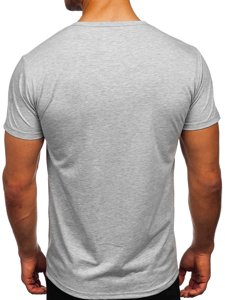 Men's Printed T-shirt Grey Bolf KS2552