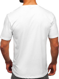 Men's Printed T-shirt White Bolf 14207