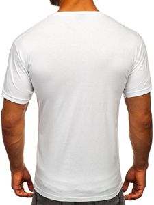 Men's Printed T-shirt White Bolf 142172