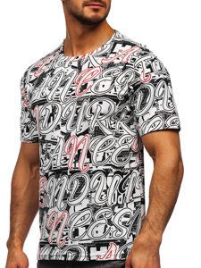 Men's Printed T-shirt White Bolf 14906