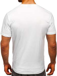 Men's Printed T-shirt White Bolf 181519