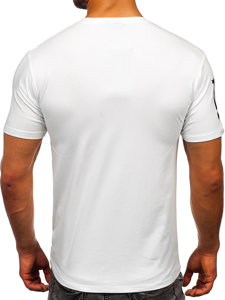 Men's Printed T-shirt White Bolf 192378