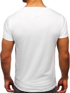 Men's Printed T-shirt White Bolf KS2336