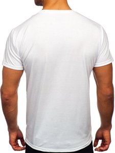 Men's Printed T-shirt White Bolf KS2371