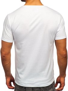 Men's Printed T-shirt White Bolf KS2625